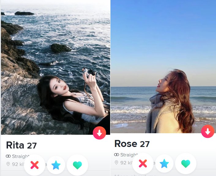 perfiles falsos en tinder